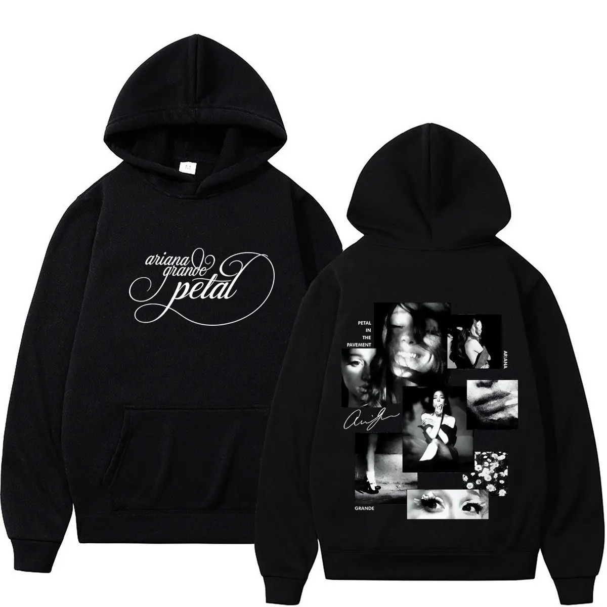 Customization Ariana Grande Album Petal 2026 Print Hoodie Men Women Fashion Sweatshirts Winter Long Sleeves Casual Loose High Qu