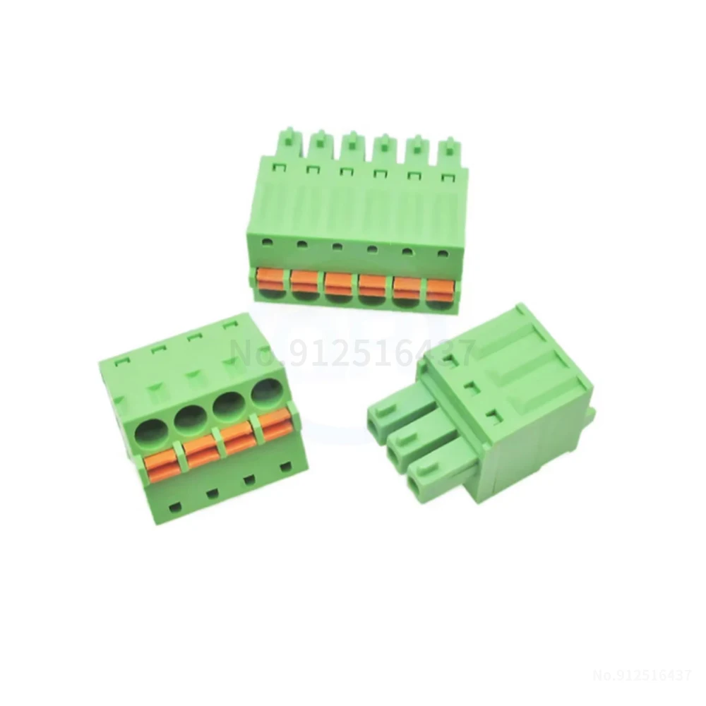 (5 Stück) KF 2EDGKD - 3,81mm 3,5mm Federklemmenblock 2~24P Schraubenloser Stecker Schnellanschluss-Verdrahtung JM 15EDGKD 3,5 / 3,81 – Detail 2