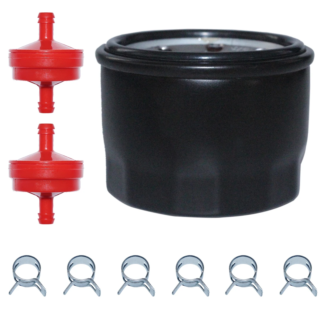 Kit de abrazadera de filtro de combustible de aceite para MTD, 420cc, Powermore, Craftsman, LT1500, R1000, RER1000, T1000, T1200, LS27, LS33, TB30