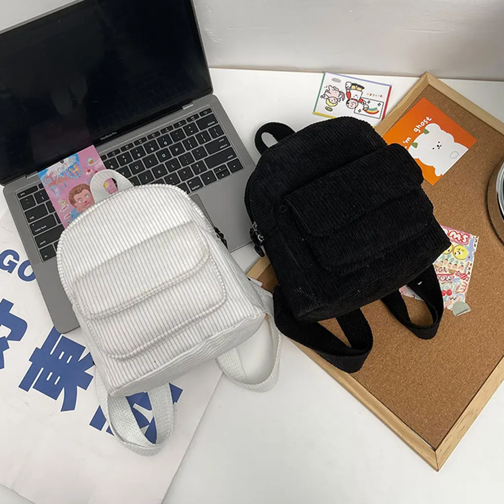 Borse per libri per ragazze con cordoncino Ampia gamma di usi Zaini da viaggio retrò leggeri e portatili