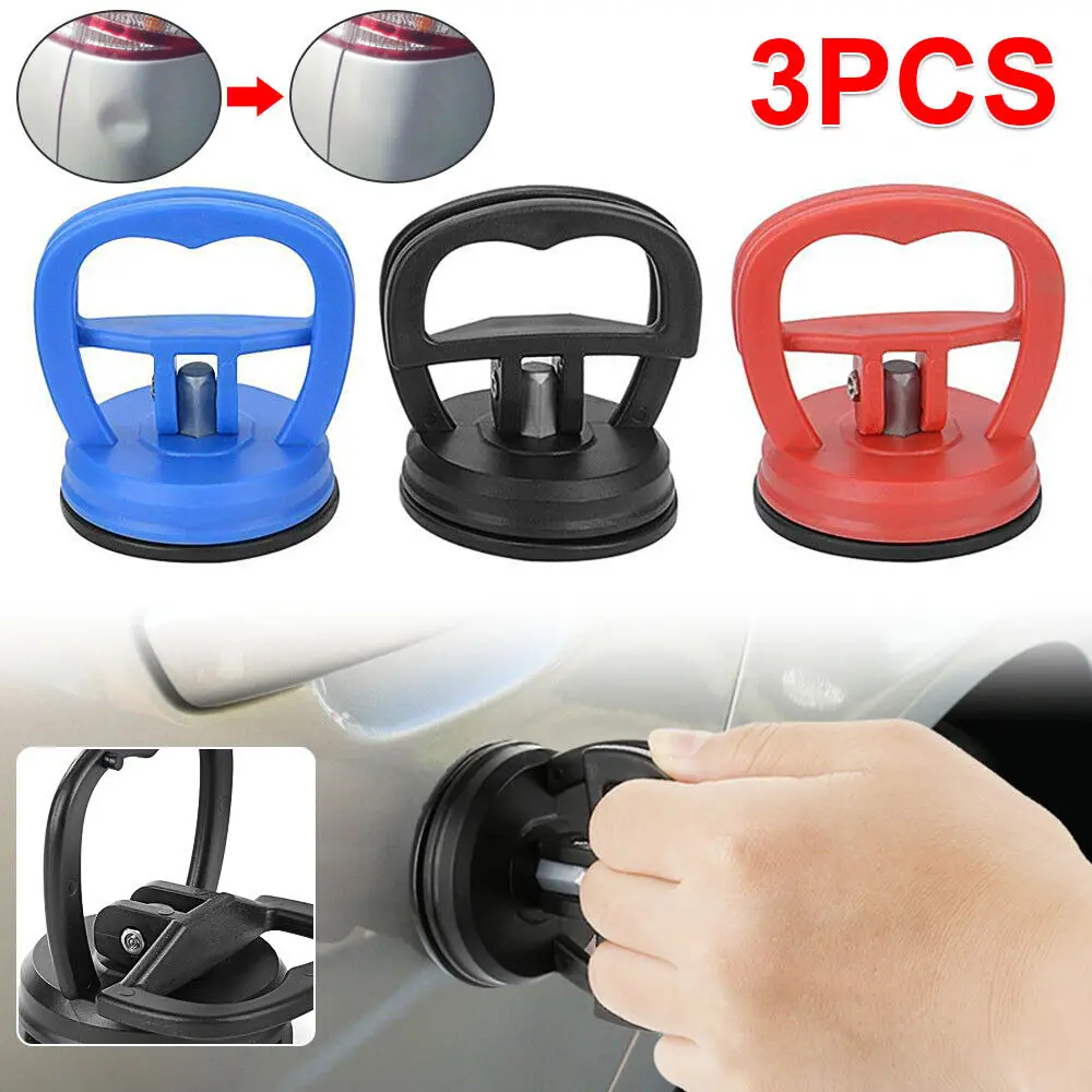 

3pcs Car Repair Tool Body Repair Tool Suction Cup Remove Dents Puller Repair Car For Dents Kit Inspection Products Diagnostic