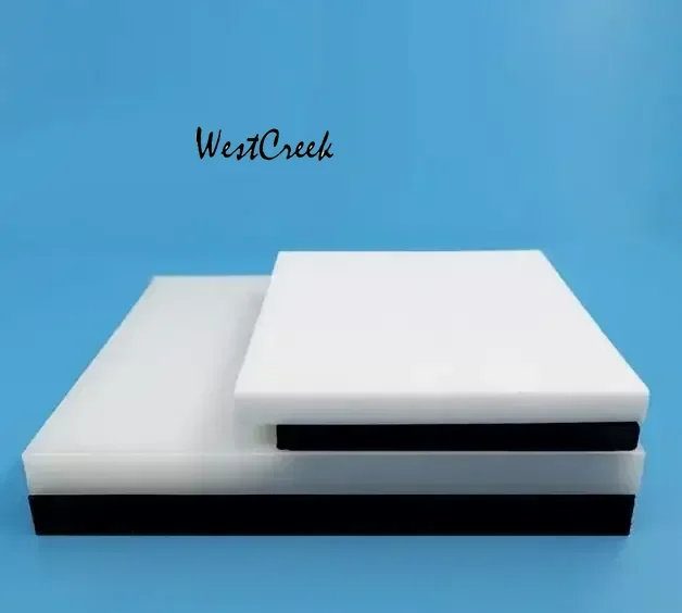 WESTCREEK 5mm 6mm 8mm thick black pom sheet white Polyoxymethylene panel Delrin plate Hard plastic board polyformaldehyde plate