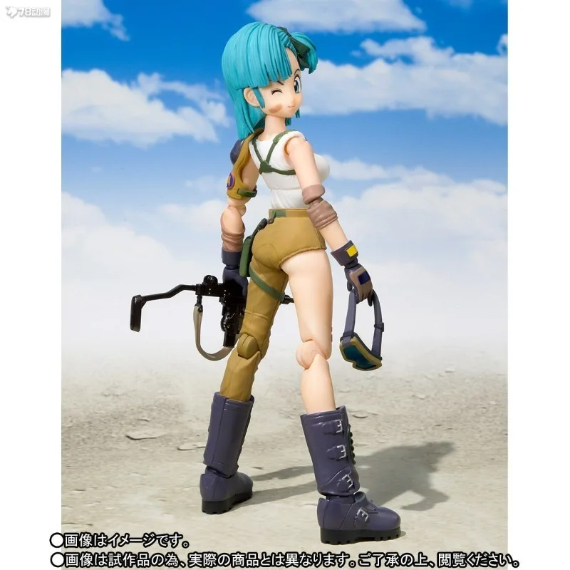 Oryginalne figurki BANDAI S.H. Figuarts, ruchome zabawki z serii Dragon Ball: Bulma, Demon Buo, Żółw Nieśmiertelny, gotowe figurki.