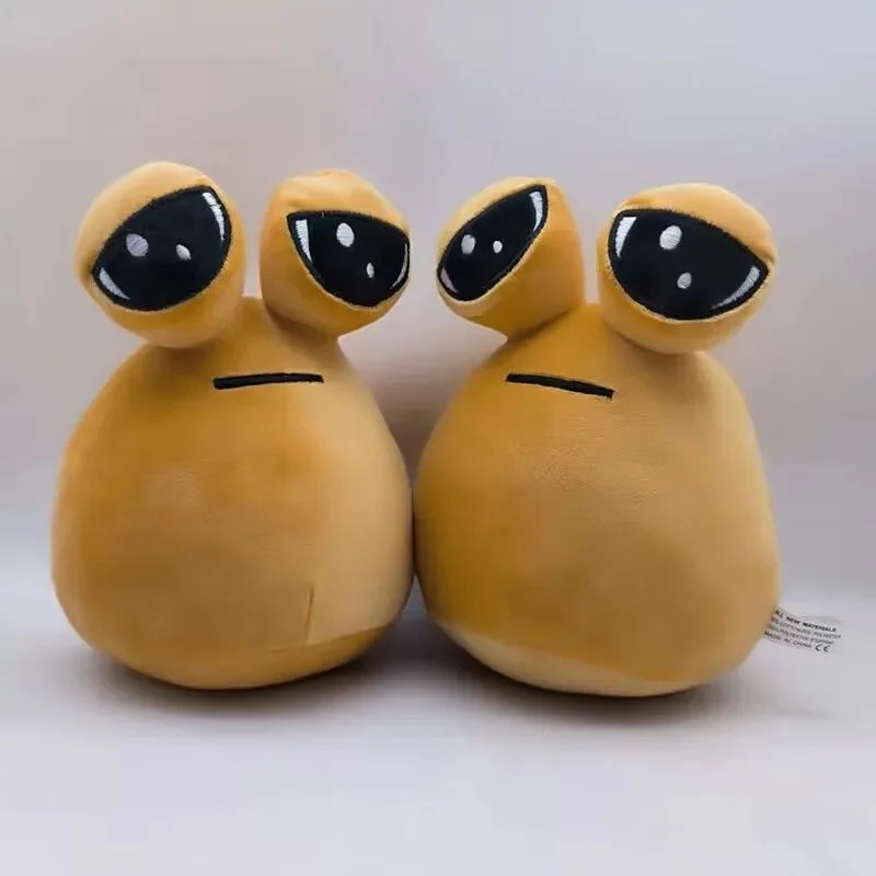 22cm Hot Game My Pet Alien Pou Plush Toy Furdiburb Emotion Alien Plushie Stuffed Animal Pou Doll Birthday Christmas Gift