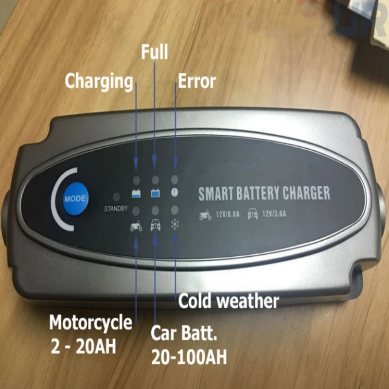 Full Automatic Multi MXS 5.0 12V Universal Car Battery Charger Motorcycle Battery Charger Lead Acid Battery Charger