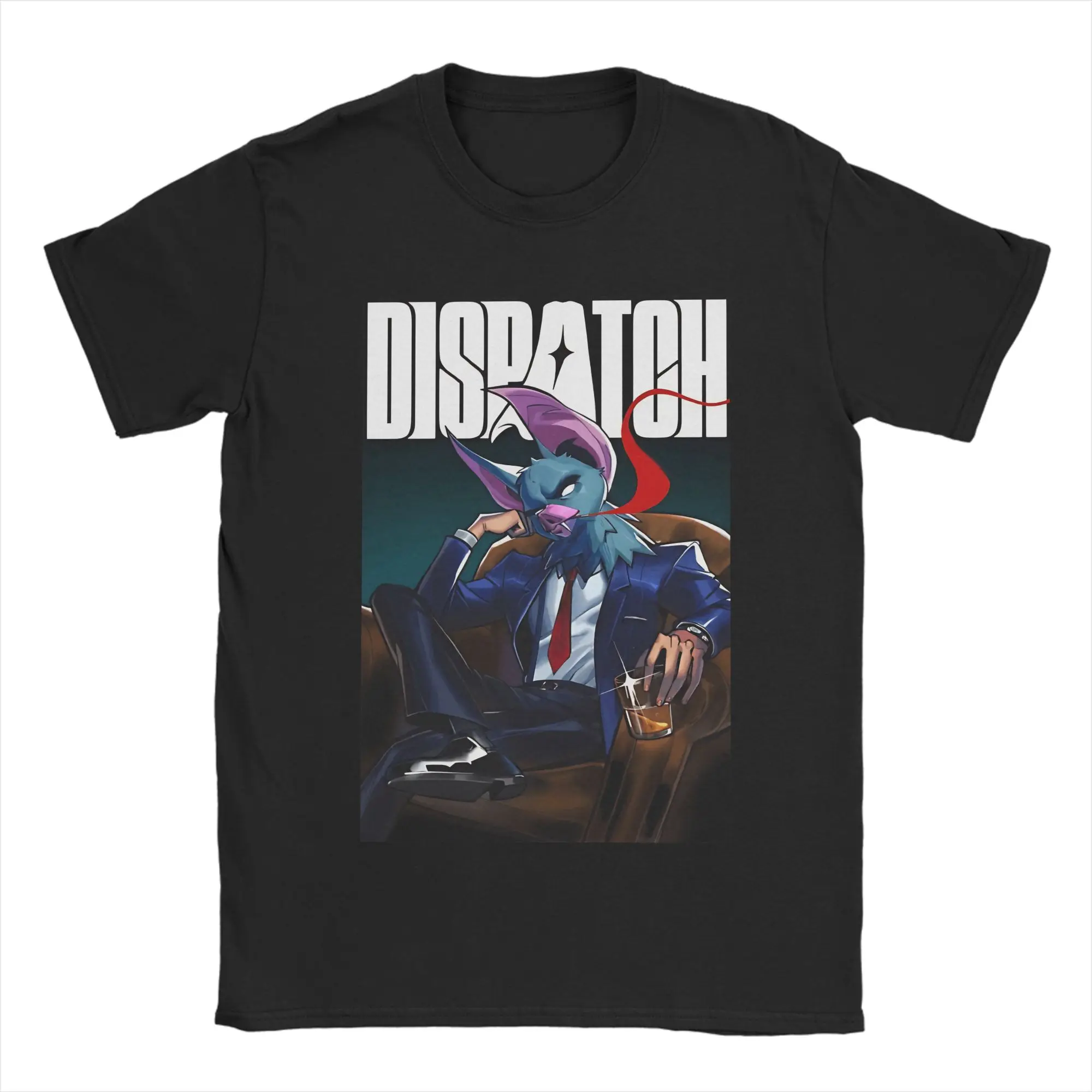 

Character by Dispatch game T Shirt Summer Trendy Cool T-Shirts Men Cotton O Neck 4XL 5XL 6XL Tees Short-Sleeved Y2K Funny Tops