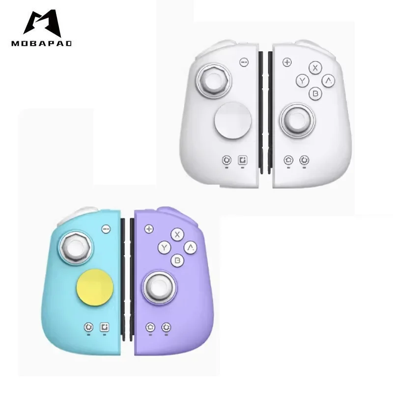 Imagem -03 - Gemini Controlador de Jogo Joypad com Hall Joystick Alça Esquerda Direita Console de Aderência para Nintendo Switch ns Oled Gamepad Mobapad-m6