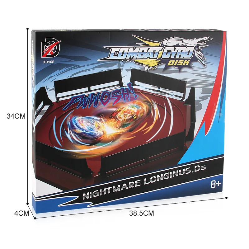 Base de disco de Arena de estadio grande de 33cm para juego de lucha de juguete giratorio superior de batalla de Metal