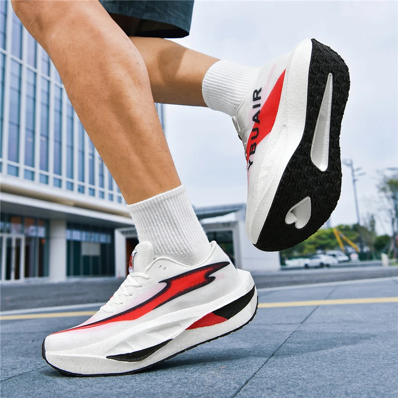 

New Multicolor Trendy Unisex Outdoor Mesh Breathable Thick Bottom Running Sport Casual Shoes for Men
