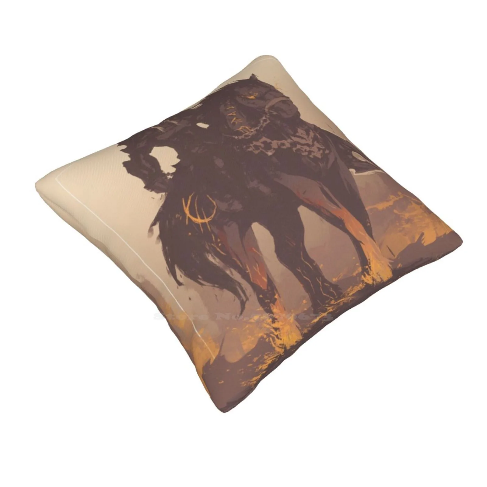 War Pillow Cover Hug Pillowcase Darksiders War Horse Game Geek Klur Ruin Gaming Fury Strife Death