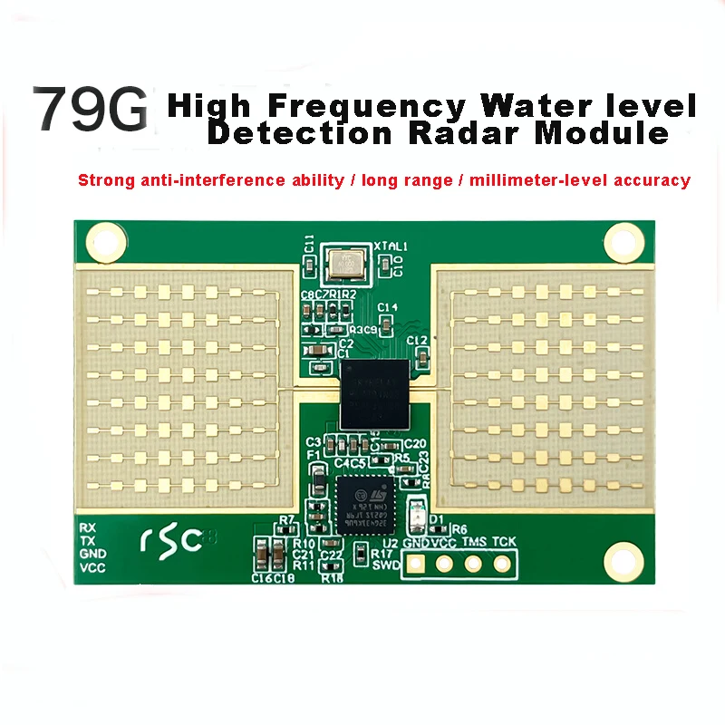 Free Shipping HLK-LD7901B Hi-Link 79G Water Level Detection Sensor LD7901B Millimeter Wave Radar Sensor Module Non-contact