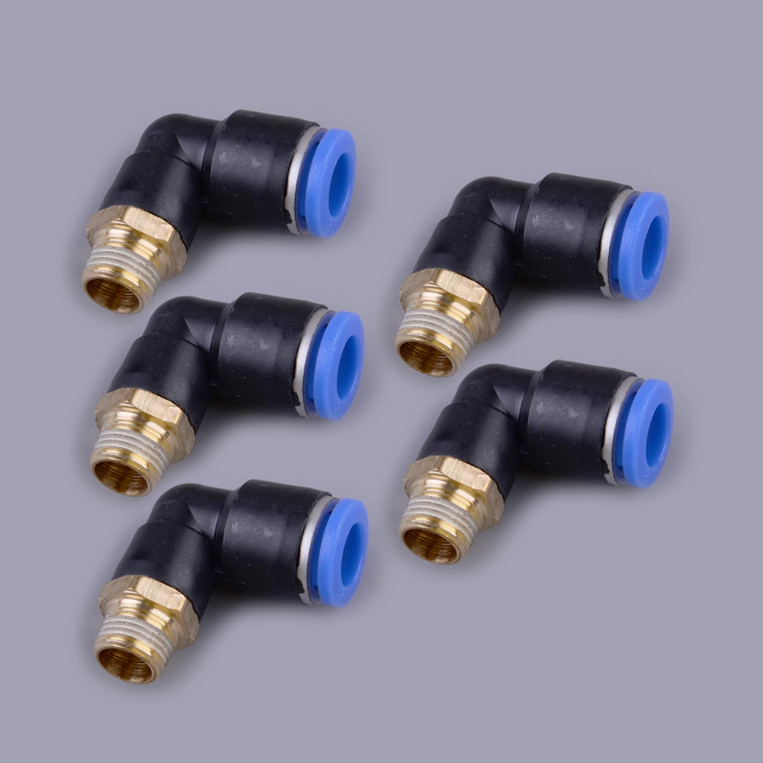 

10Pcs Elbow Tire Tyre Changer Air Valve Connector Fitting Adapter 90 Degree Accessories