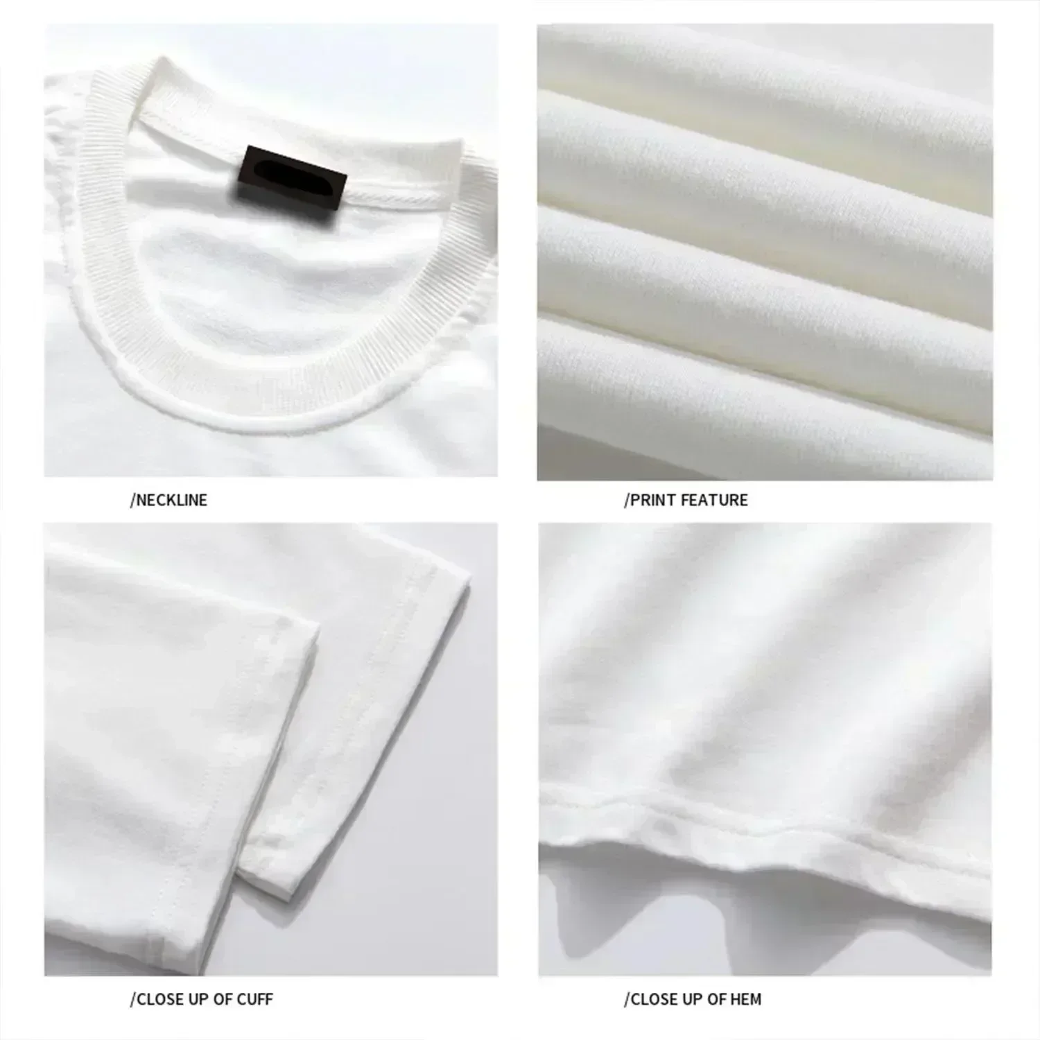 2023summer Cotton High Quality Printed T-shirt Short Sleeve Comfortable Soft Loose Fashion Top American Retro T-shirt Men