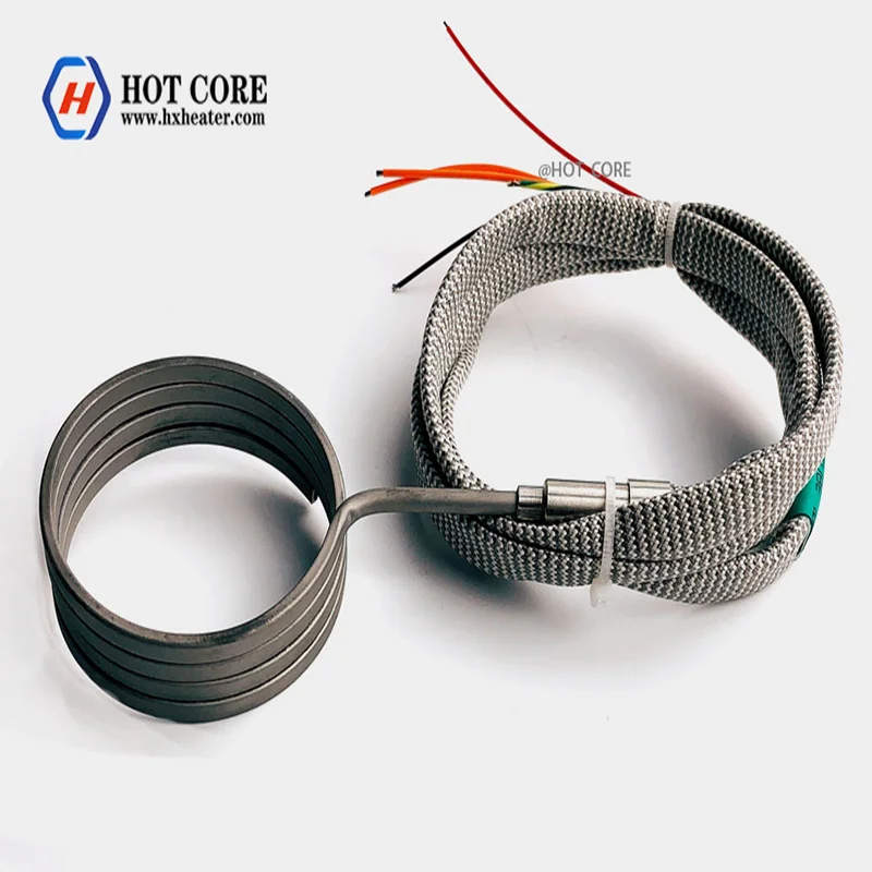 Riscaldatore a bobina per macchina per plastica