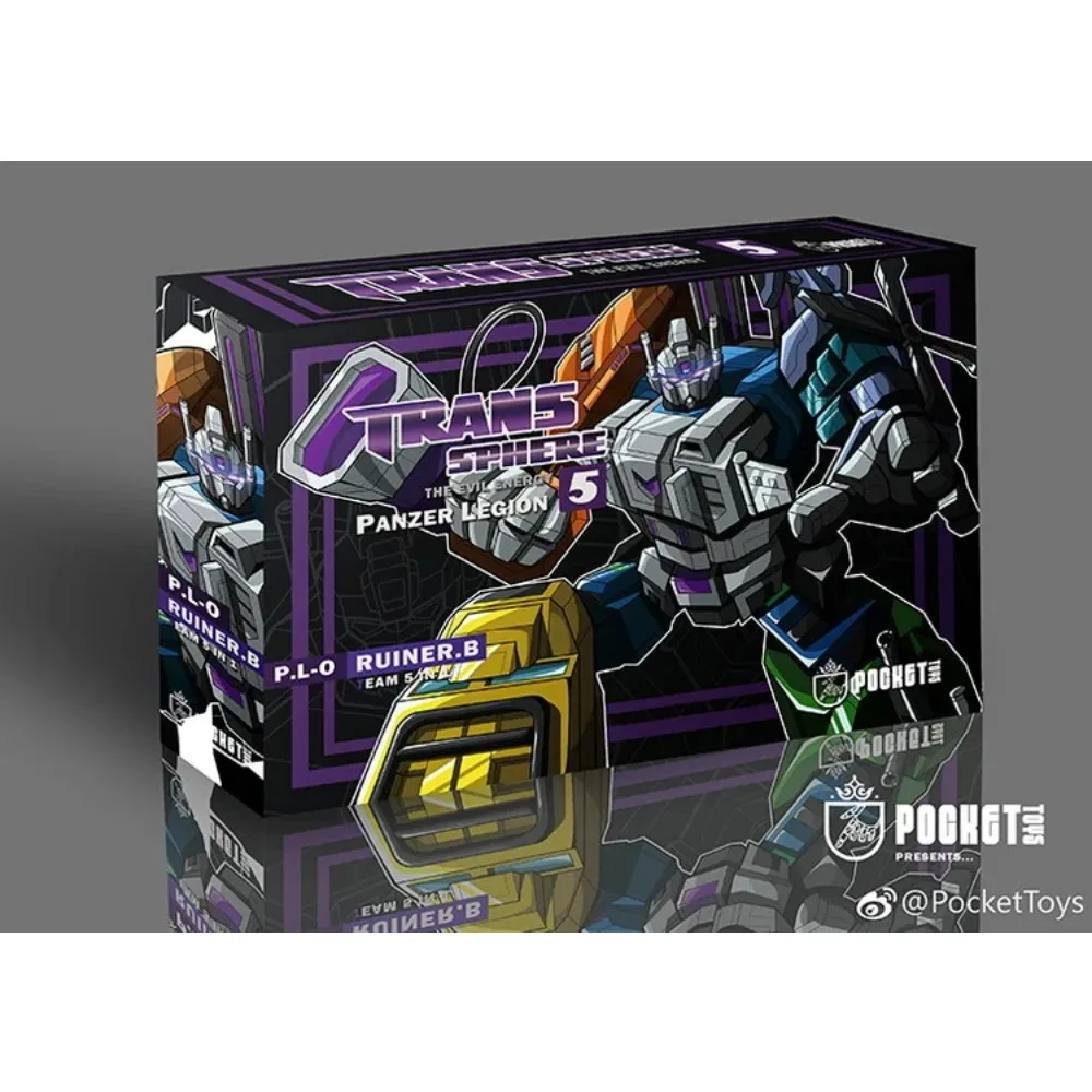 Transformation 5 IN 1 Pocket Toys  Small Scale Bruticus Vortex Onslaught Swindle Blast Off Boy's Toy  a set of 5 Robot