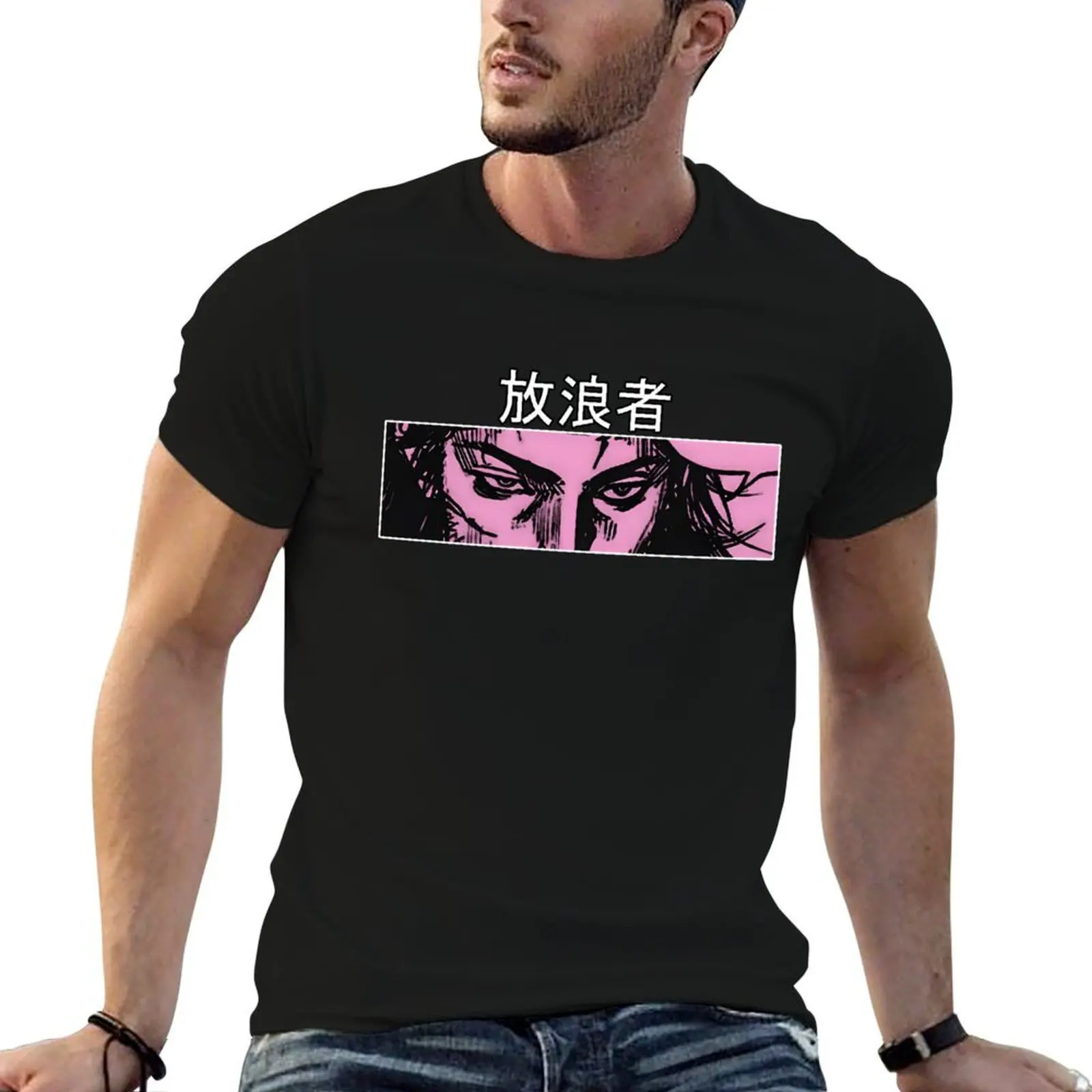 

Vagabond Manga - Miyamoto Musashi T-Shirt cotton tshirt 100% essential t shirt cotton t shirt pack T-Shirt