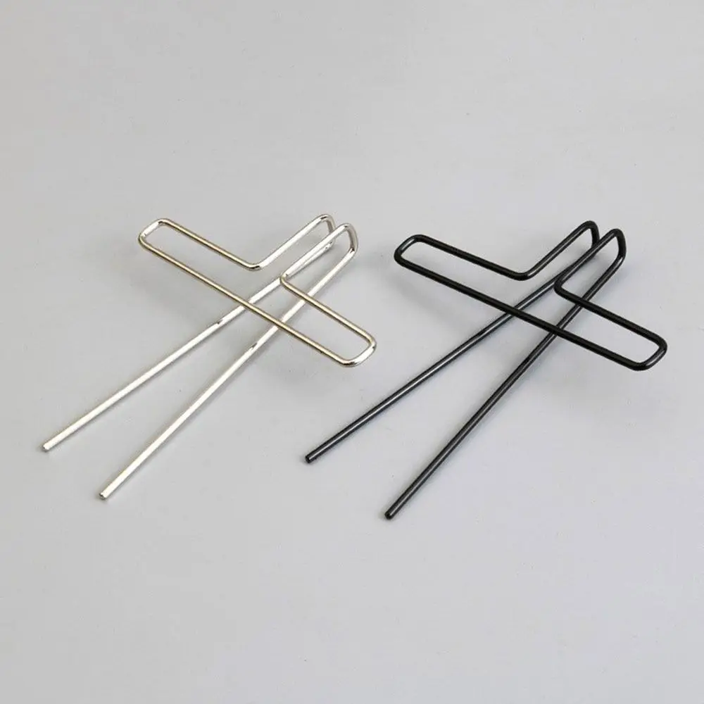 2Pcs High-quality Metal Song Book Clips Musician Helper Hollowing Out Page Holder Music Note Clips Speech Draft