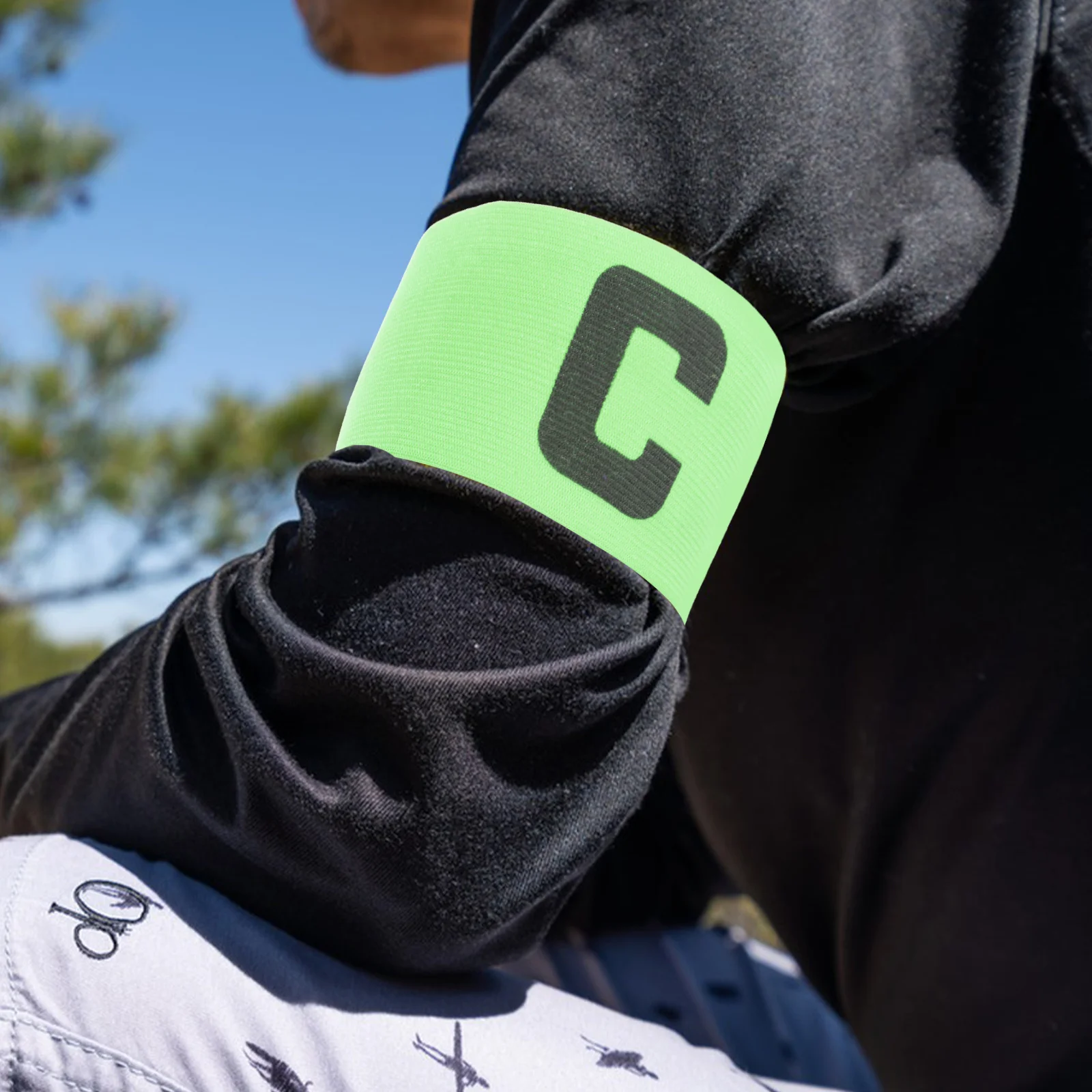 6pcs Captain Armband Football Team Leader Band Durable Nylon Washable Reusable For Soccer Basketball Hockey Outdoor Sports