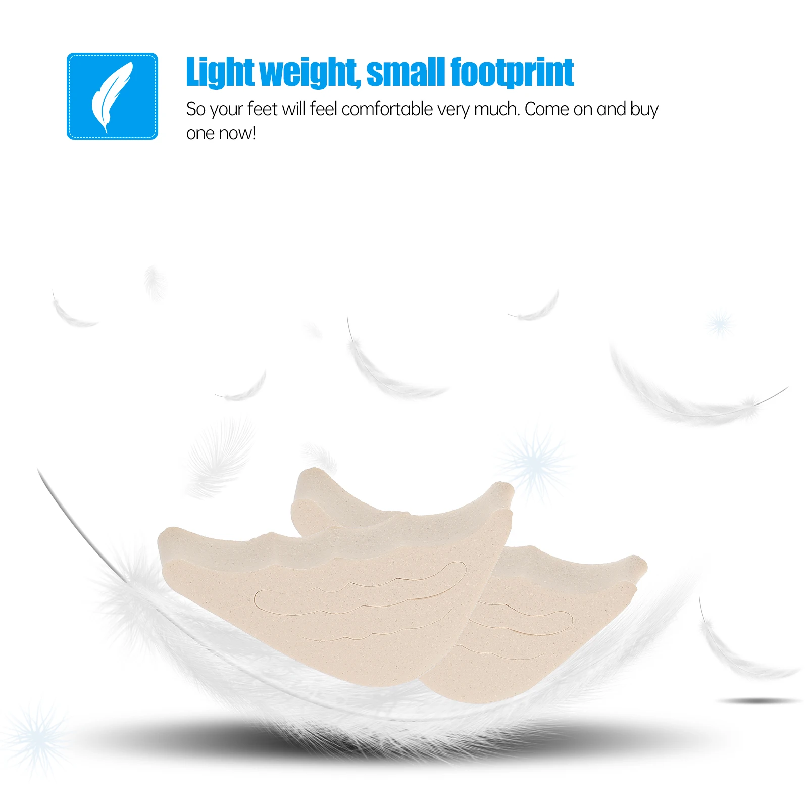 

High quality Toe Protectors Elastic Sponge Inserts for High Heels Flat Shoes Sneakers Casual Boots Running Unisex Forefoot Pads
