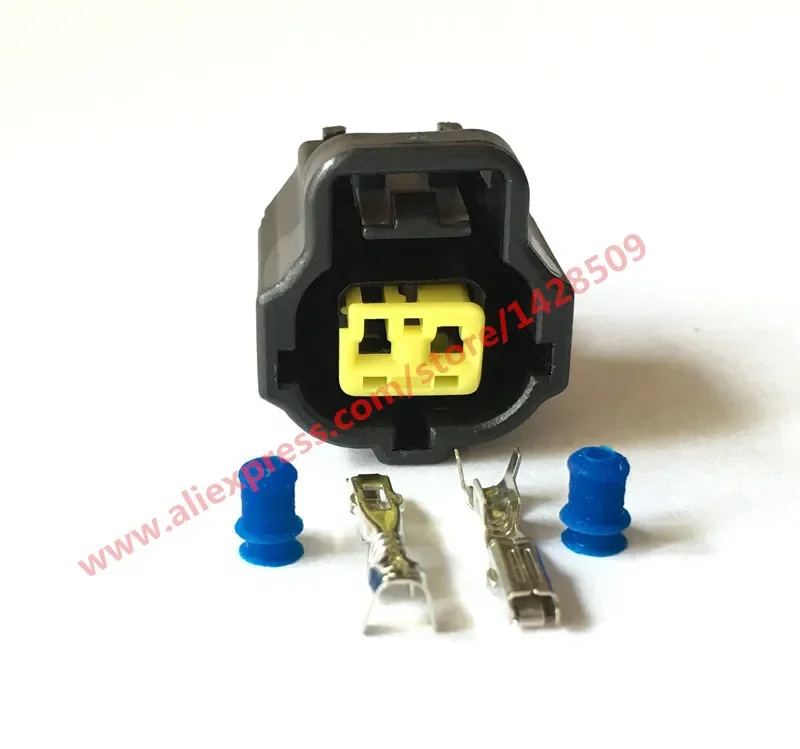 1 Pcs 2 Pin Female Automotive Socket Use 178392-6 178390-2 For Honda Corolla Water Temperature Sensor Toyota Engine