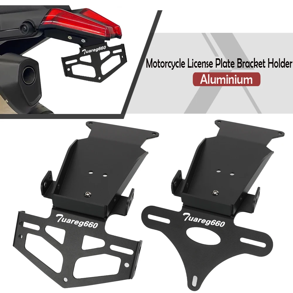 Motorcycle License Plate Holder Fender Eliminator Registration Bracket For Aprilia Tuareg 660 Tuareg660 2021 2022 2023 2024-2026