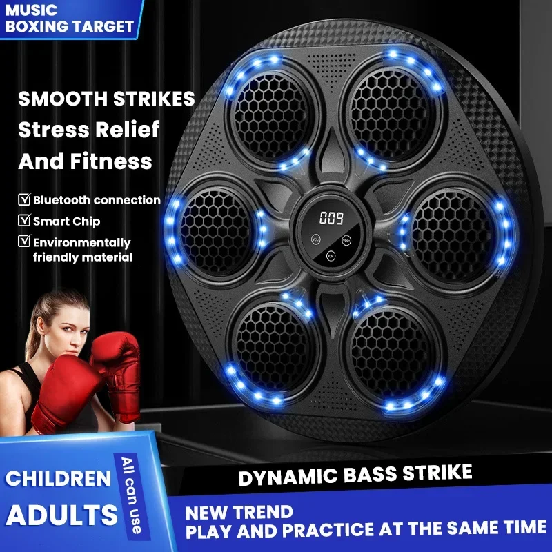 Boxing Target Board Home Boxing Machine Smart Bluetooth Fitness Music Trainer Kids Boxing