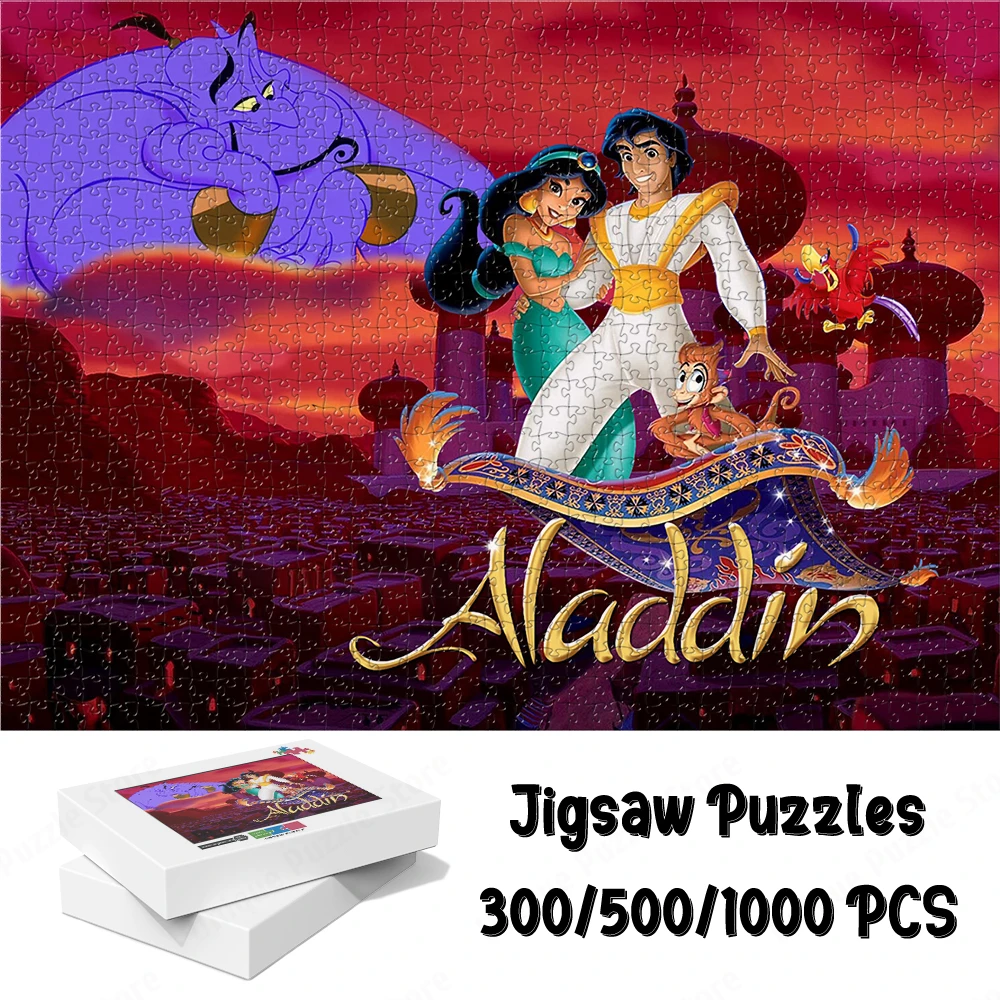 

Пазлы Aladdin и волшебная лампа, пазлы из сериала Disney, Игры и Пазлы Aladdin и принцессы жасмин, игрушки, хобби