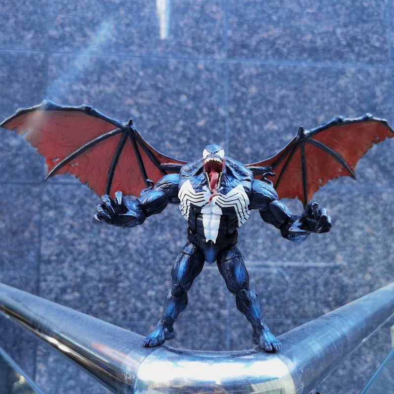 New Venom Spider-Man (with Wings) Legendary Action Figure Fantastic Spider-Man Model Collector's Edition Movable Series Toys