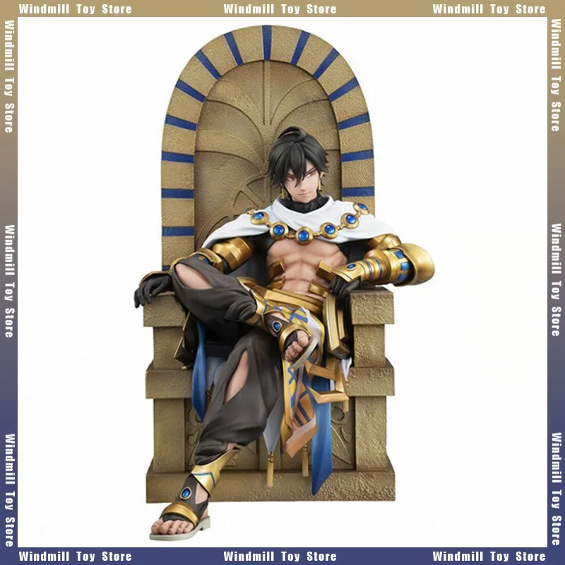 20cm Ozymandias Ramses II Anime Fate/Prototype PVC Sitting Posture Figure Desktop Ornament Model Crafts Gift Toys Collections