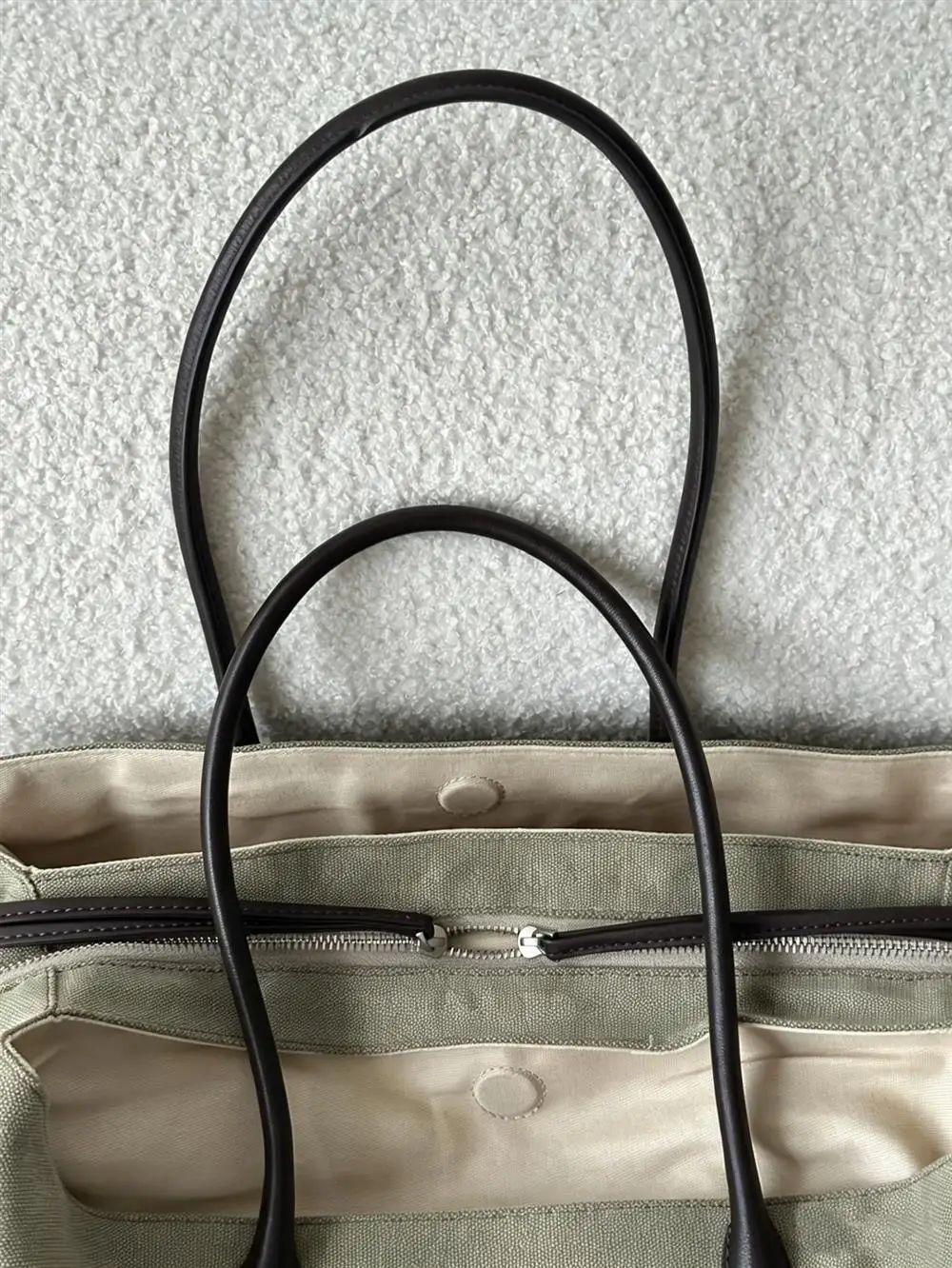 Bolso tote retro de lona gruesa para mujer, de gran capacidad, bandolera, impermeable, de mano