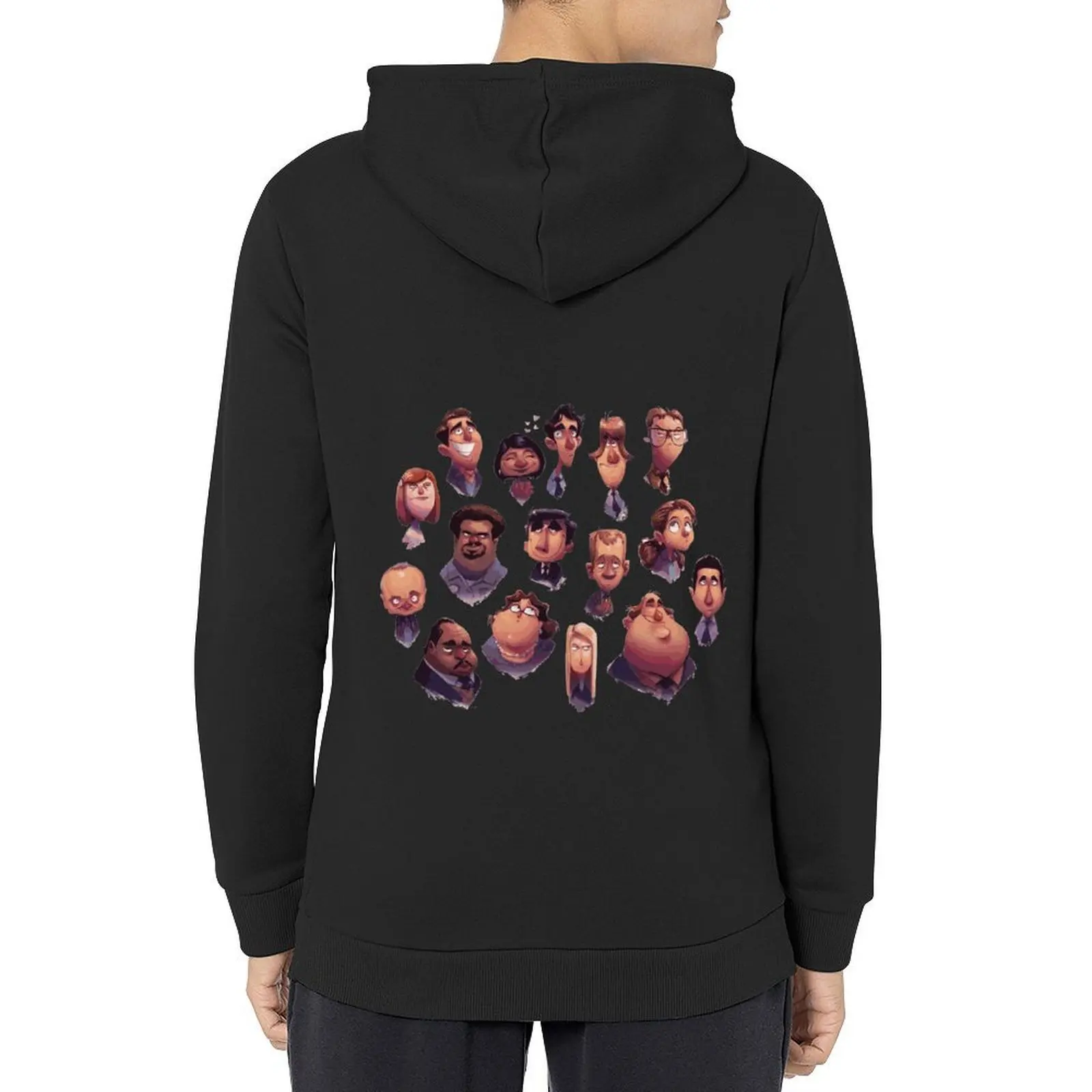 

All the Characters from The Office US - Michael, Pam, Jim, Dwight and More! Hoodie blouse fashion men graphic hoodie