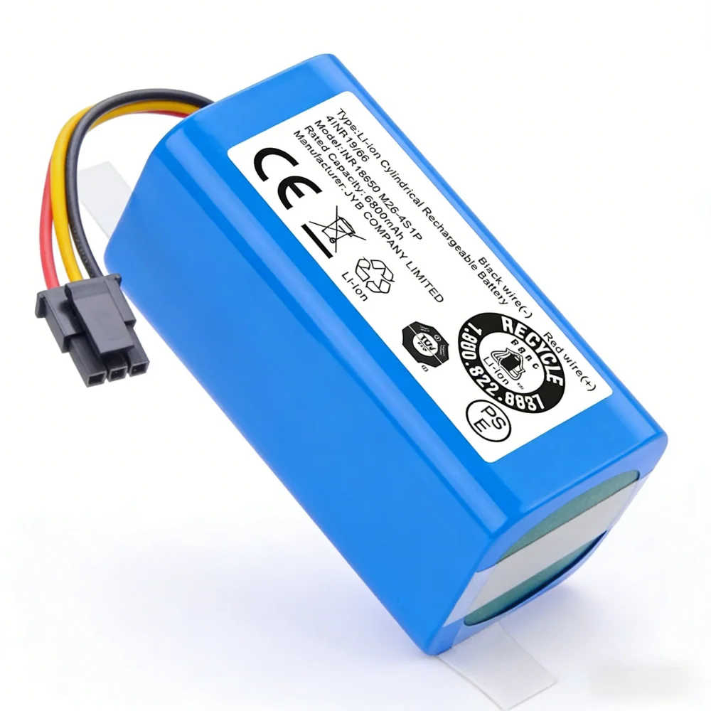 

New Robotic Vacuum Cleaner 3600mAh Vacuum Battery for Qihoo 360 S5 S7 S7 Pro T90 X9 Robot Battery for Vacuum Cleaner with Tools