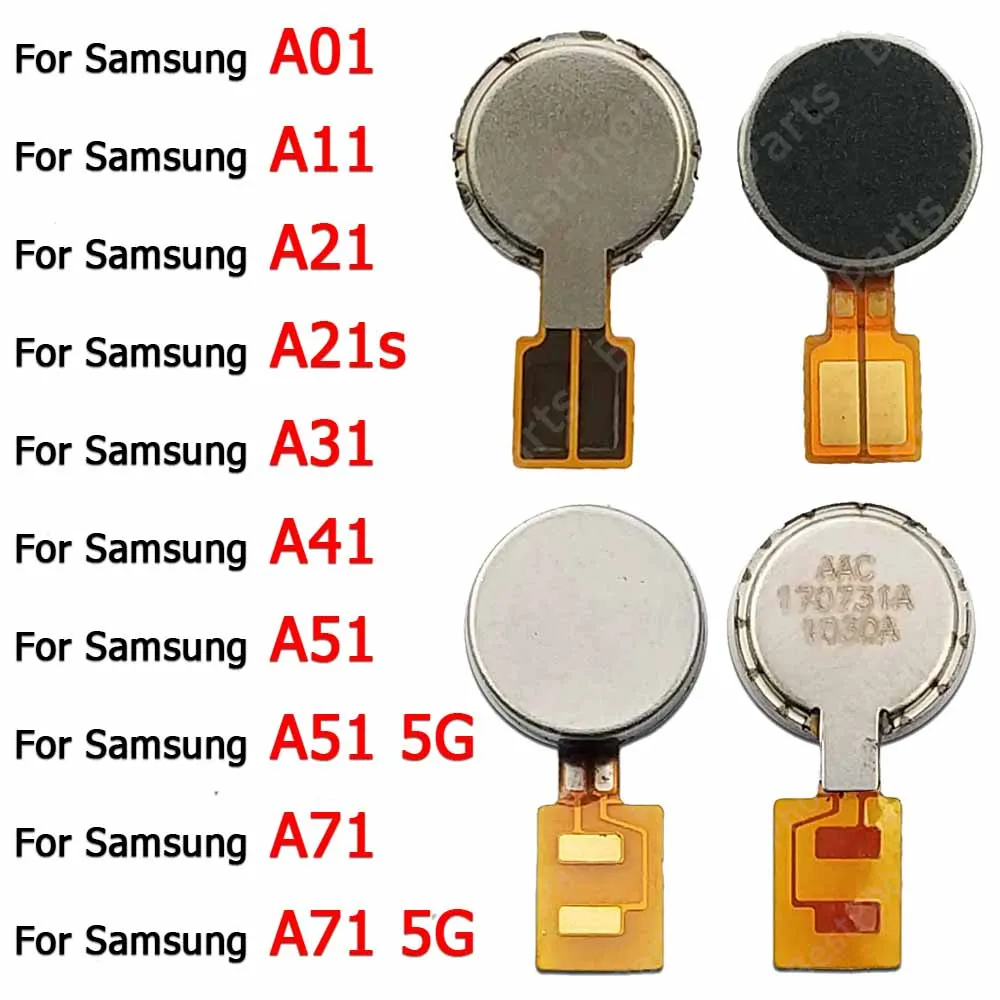 Vibrator Motor For Samsung Galaxy A31 A41 A51 A71 5G A01 A11 A21 A21s Vibration Repair Replacement Spare Parts Flex Cable