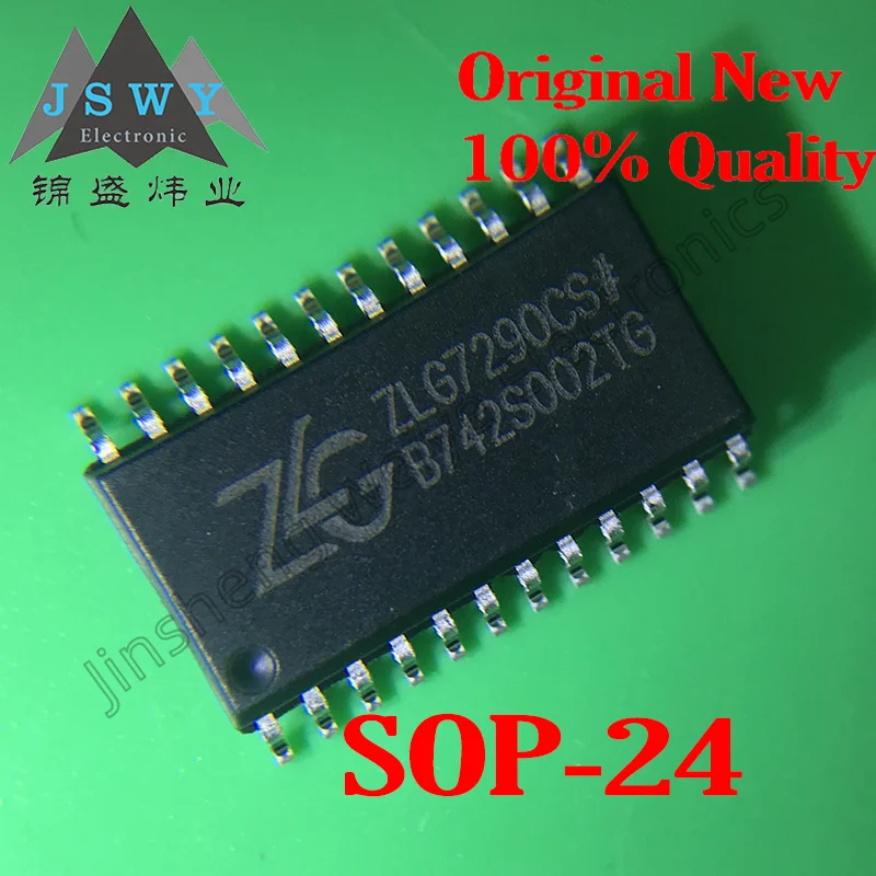 

(1/5pieces) ZLG7290CS SOP24 original authentic keyboard display driver chip IC can be invoiced spot delivery fast