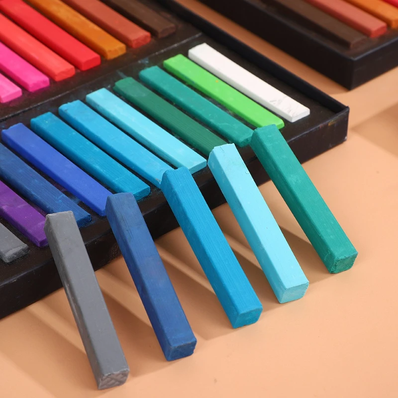 12/24 Color Chalk Soft Pastel  - огляд і ціна Chalk Pastel Set