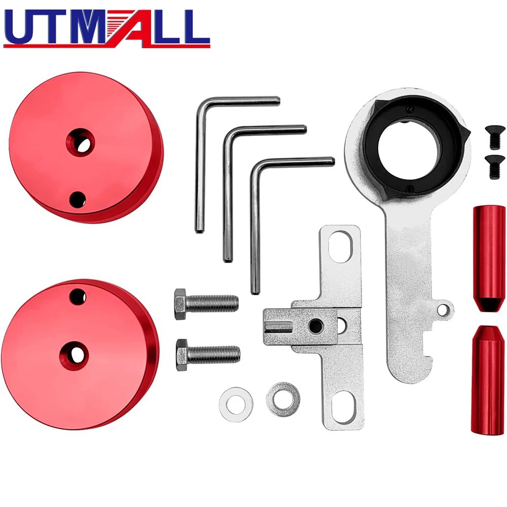 Juego de Herramientas de sincronización de árbol de levas diésel para Ford 2,0, TDCi, Transit, ecolue, AWD, FWD, RWD, motor OEM equivalente, herramienta 303-1637, 303-1643