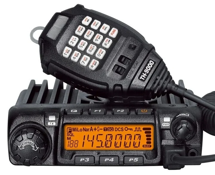 79Hot TH-9000D Car Mount Radio 60W Long Range UHF Ham Radio Transceiver 50KM Intercom Function Vehicle Mouted Walkie Talkie