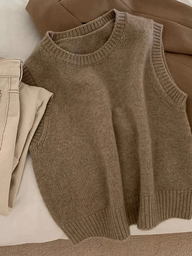 Lâche ort Svel tricoté gilet femmes paresseux Sle ay pull gilet coréen automne hiver superposition Faion vêtements intérieurs