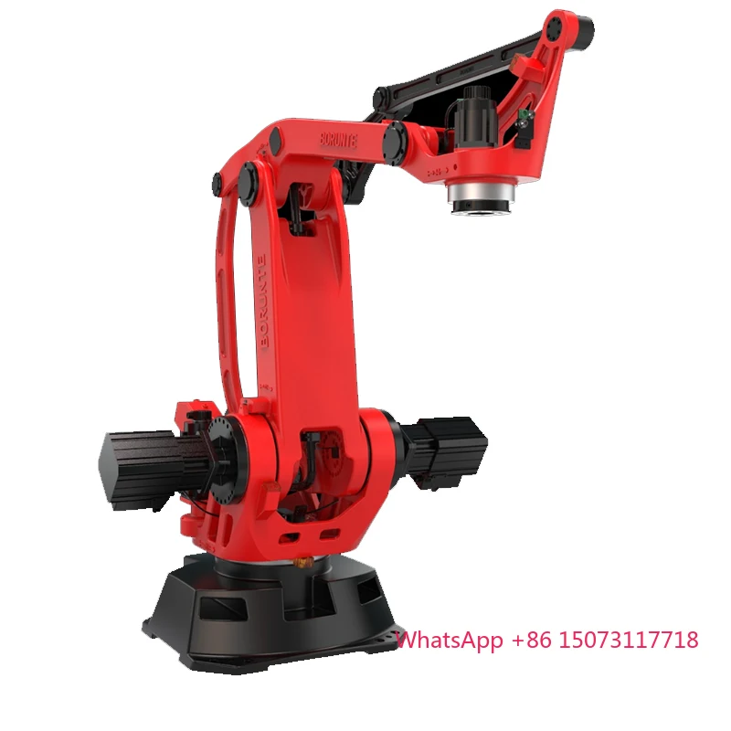 BORUNT Bras de robot industriel articulé à 4 axes – Charge utile élevée de 300 kg, portée de 2950 mm pour la manipulation de palétisme et le empilage