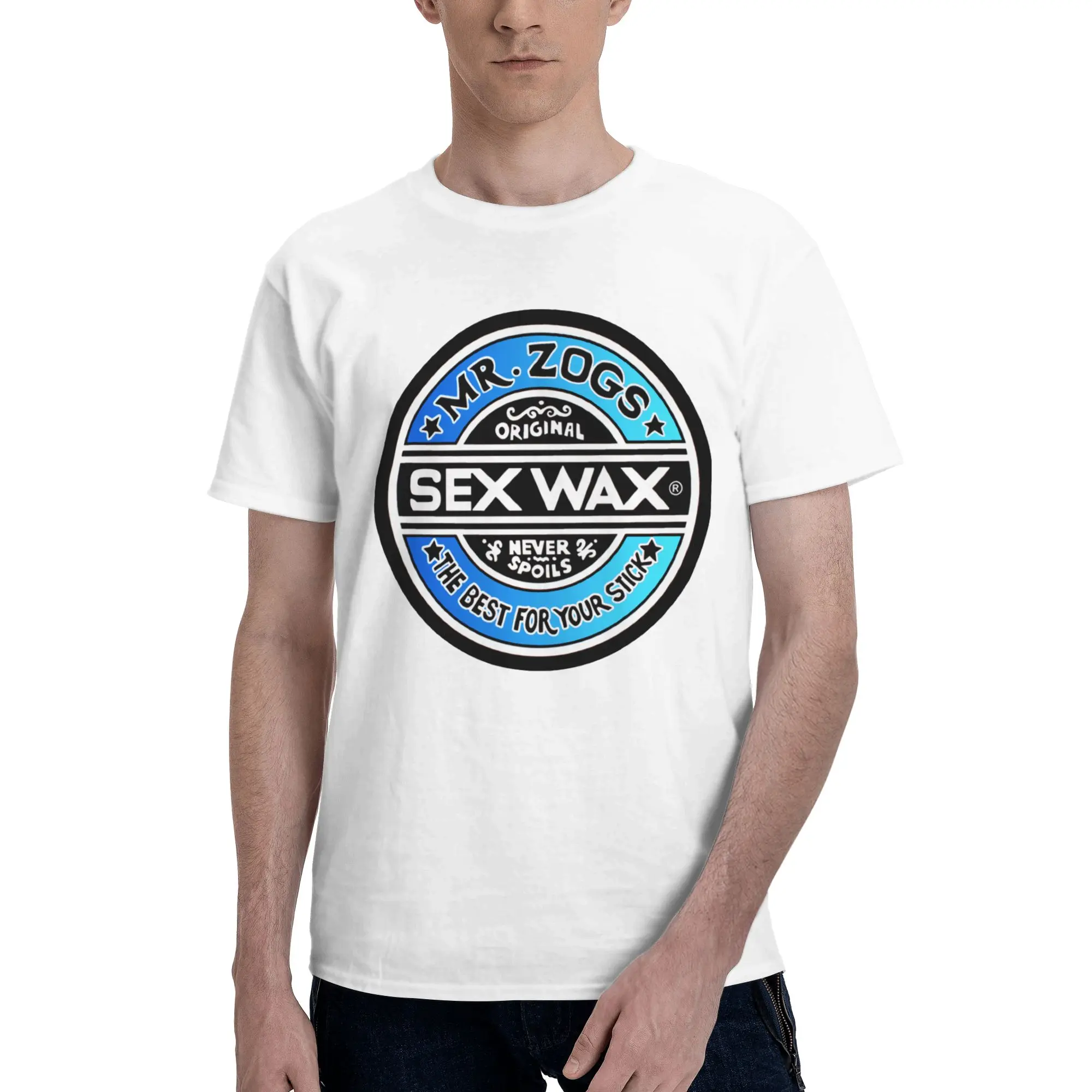 Mr Zogs Surfing Sex Wax Versatile Reversible T-shirtNiche Design Basic Tee