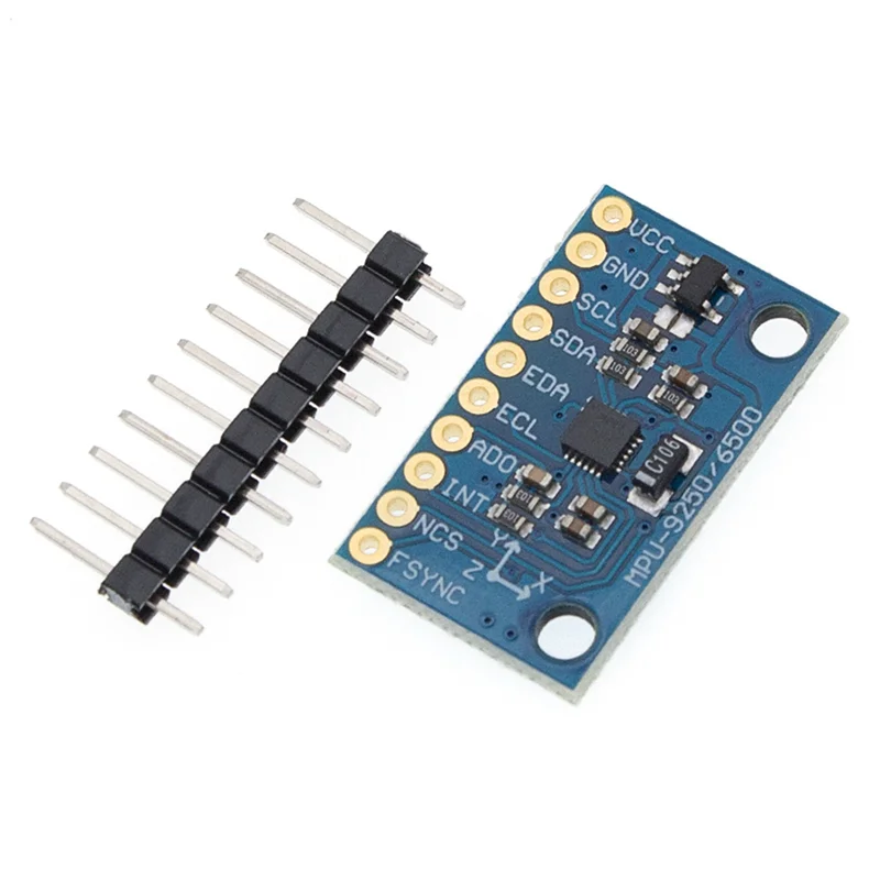 AED6-MPU-9250 GY-9250 Modulo sensore a 9 assi Comunicazioni I2C/SPI Giroscopio a Thriaxis + Accelerometro triassiale