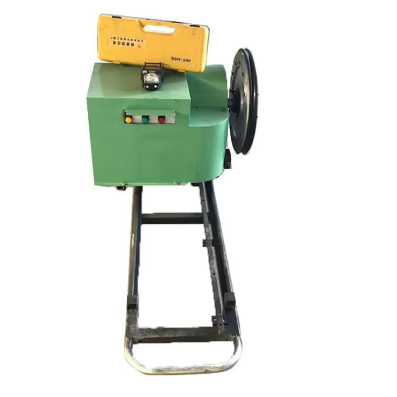 Wire saw machine Universal wheel Wear-resistant rubber ring Wire saw machine Concrete diamond rope cutting machine
