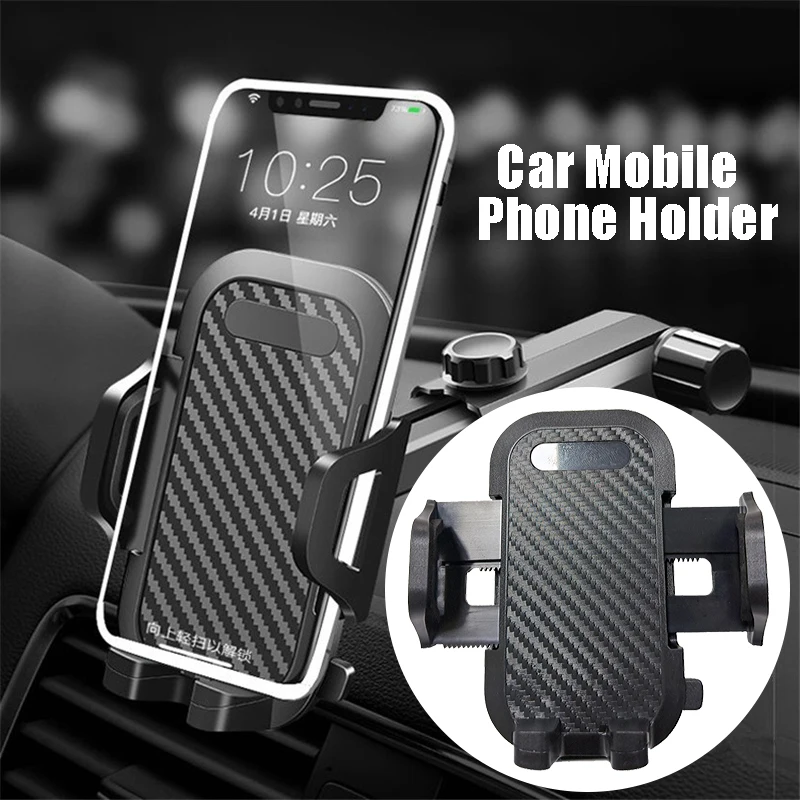 Car Mobile Phone Holder Stand For Ford Mustang 2015-2020 Dashboard Clip Support Auto Mount Phone Mount Clamp Bracket