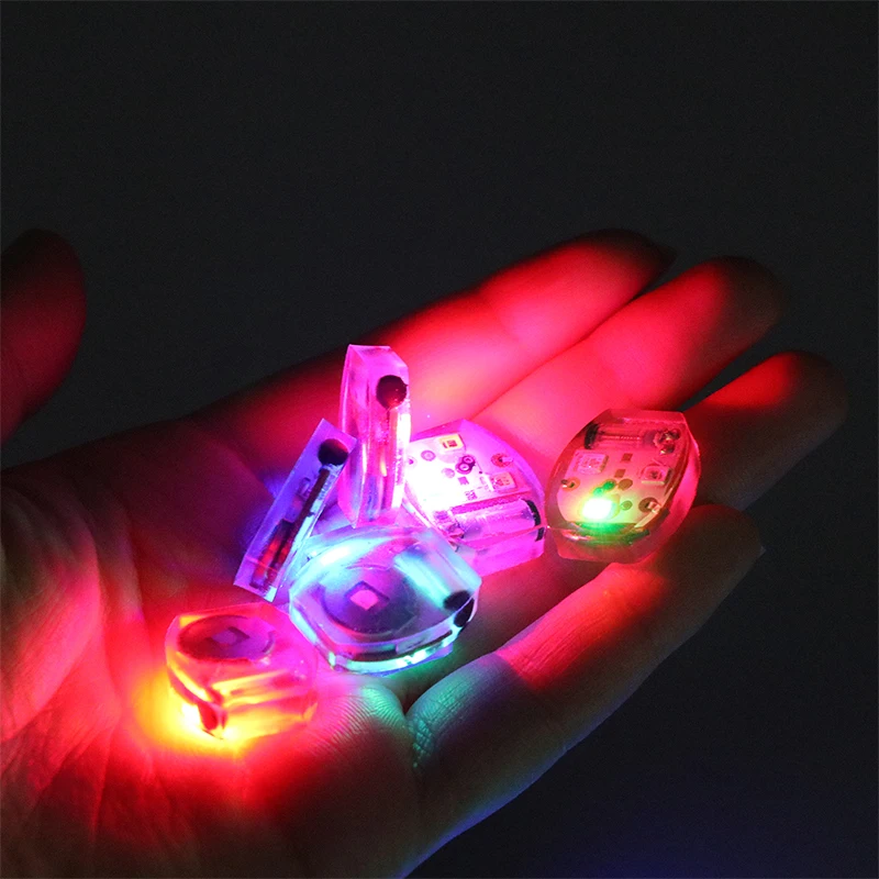 10Pcs Shoe Light Movement Collision Glow Electronics Lamp Accessories Vibrating Light Shoes Parts
