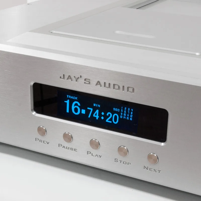 Jay's Audio CDP-2 CDM4 R2R Décodage Lecteur CD combiné AES/EBU, RCA, BNC, HD-I2S 115/230V