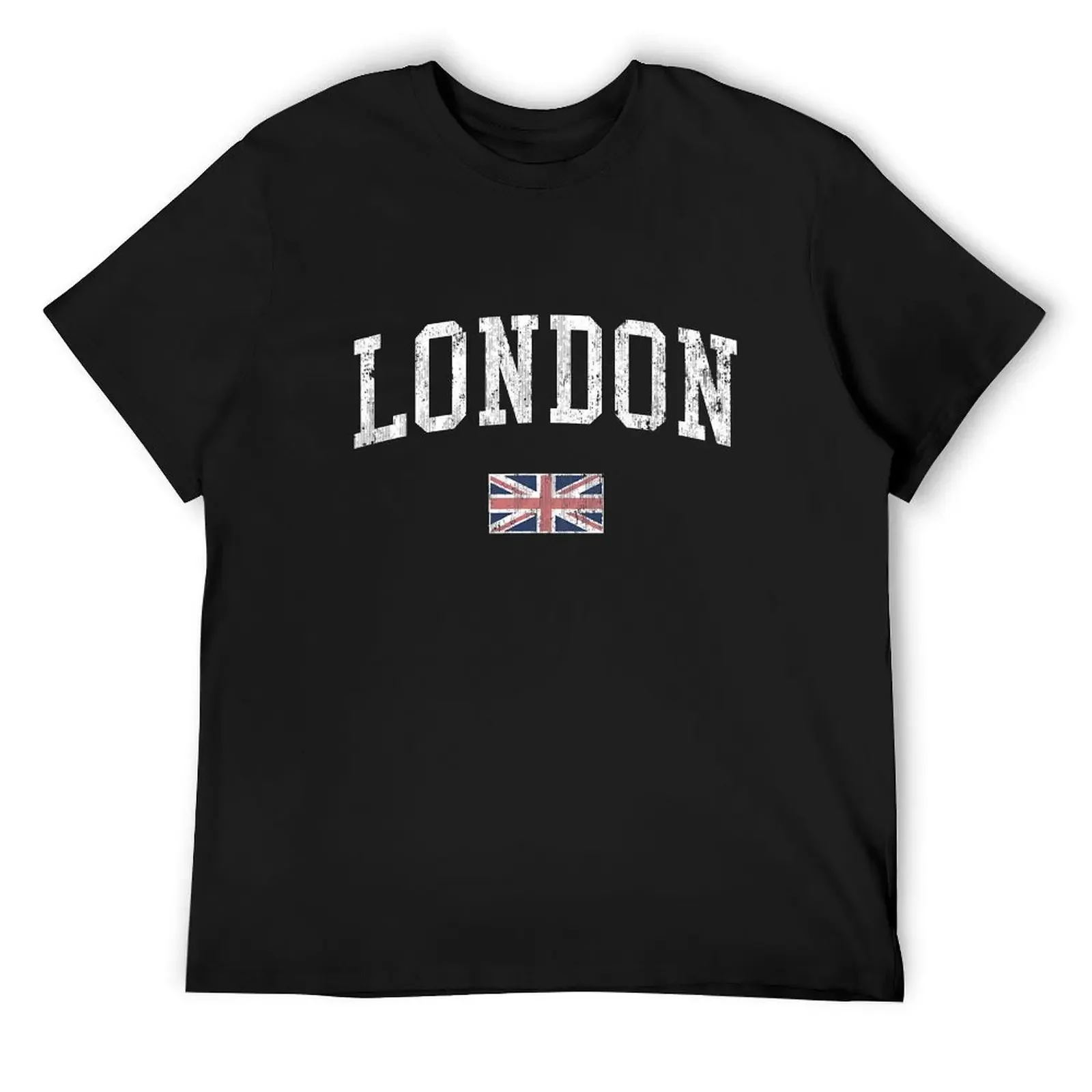 

London England Vintage British Flag T-Shirt Clothing plain funny costumes funny t shirts for men