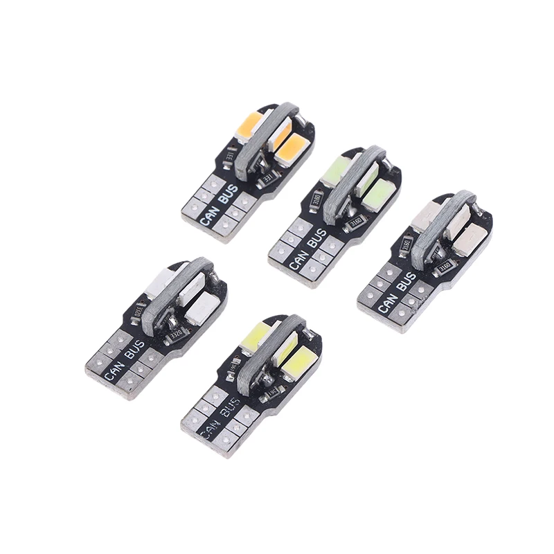 

10Pcs Automobile - Led T10 Bulb 5730 SMD Decoding Reading Light Width Indicator Light License Plate Small Light