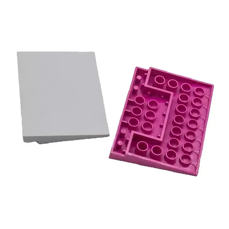 10 stücke 4515 Moc Bausteine Hang 10 6x8 Dach DIY Kompatibel mit Baut Partikel Kreative Spielzeug Erleuchten ziegel