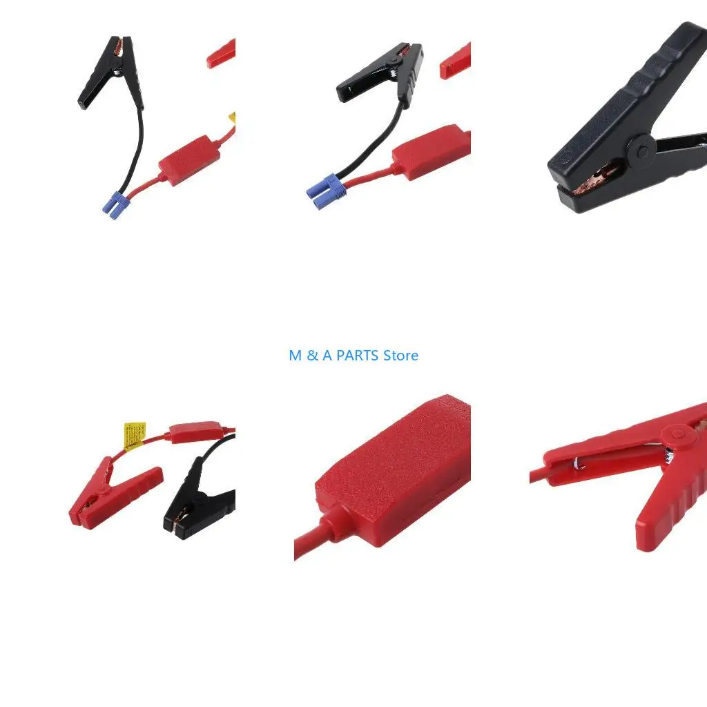 U1JF Emergency Cable Battery Clamps Clip For Car Auto Truck Jump Start