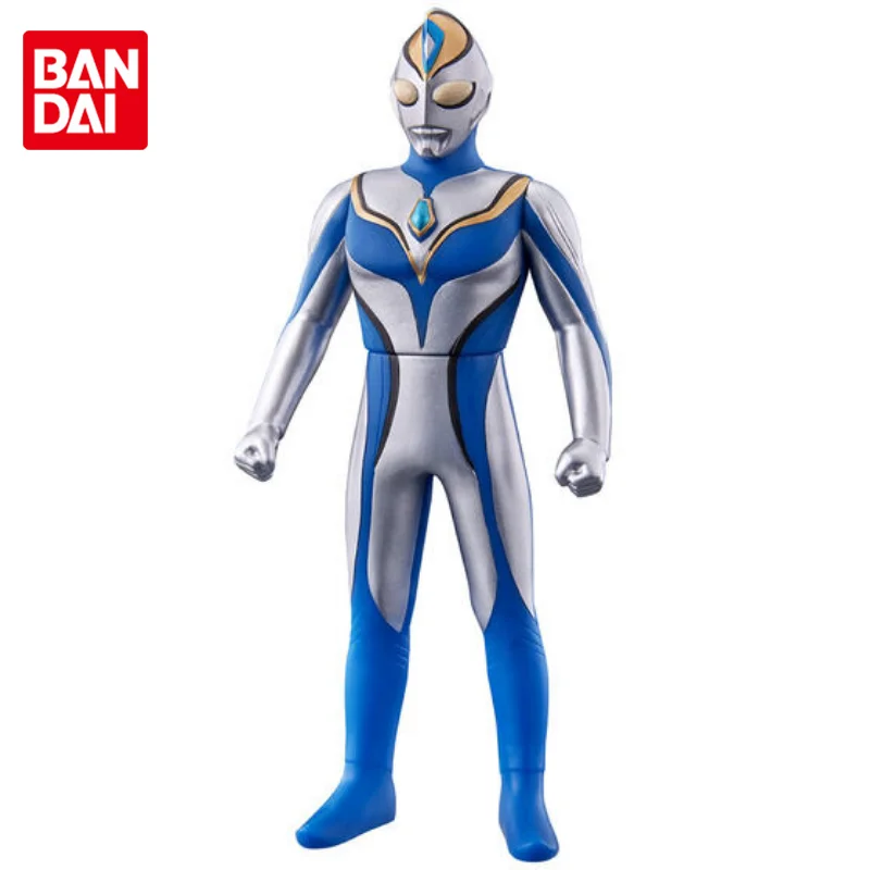 Bandai Ultraman Decker 500 Soft Dolls Ultra Monster Series 183 Fake Ultraman Dyna Miracle Type Anime Action Figure Toys For Boys